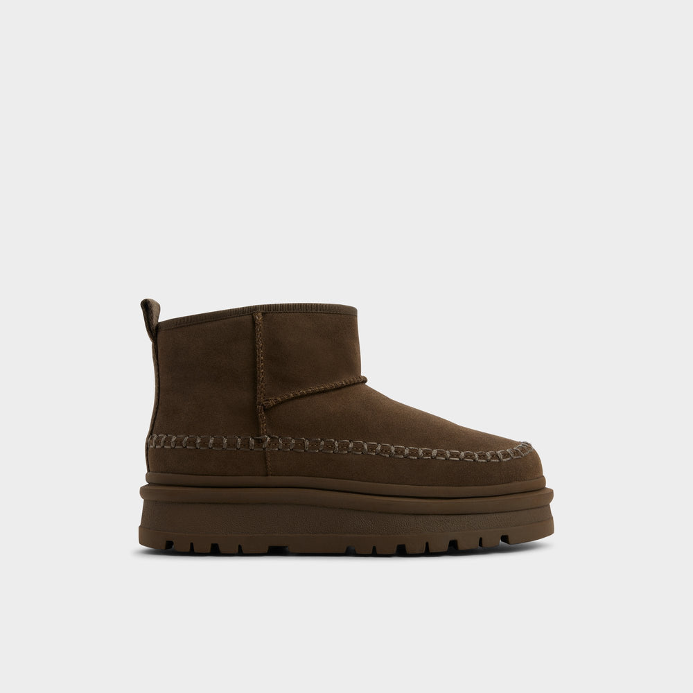 Aldo | Milanie in Dark Green - Ankle boot, Lug sole