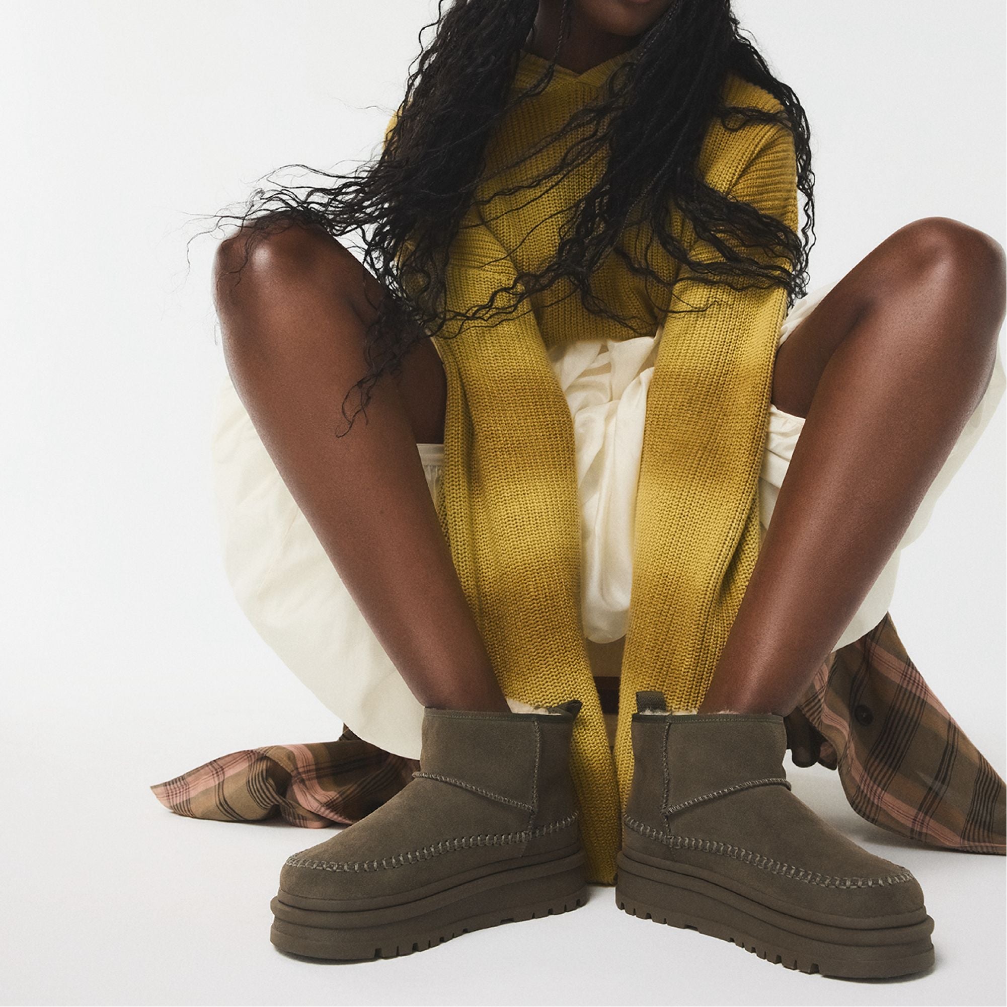 Aldo | Milanie in Dark Green - Ankle boot, Lug sole