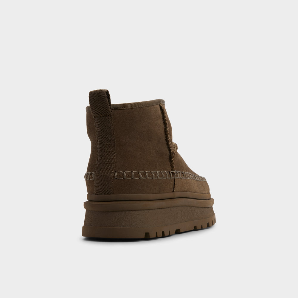 Aldo | Milanie in Dark Green - Ankle boot, Lug sole