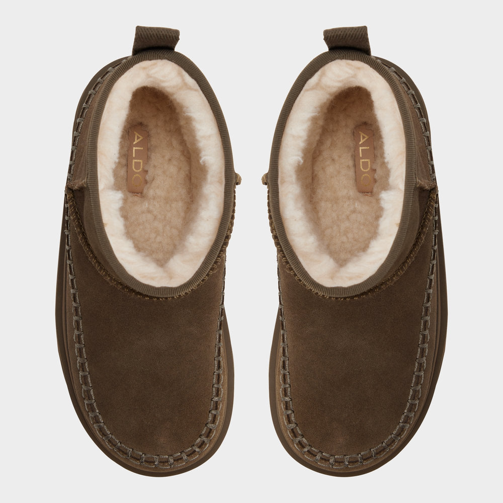 Aldo | Milanie in Dark Green - Ankle boot, Lug sole