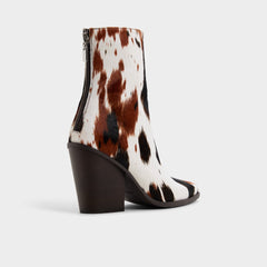 Aldo | Norelle in Open Brown - Ankle boot, Block heel