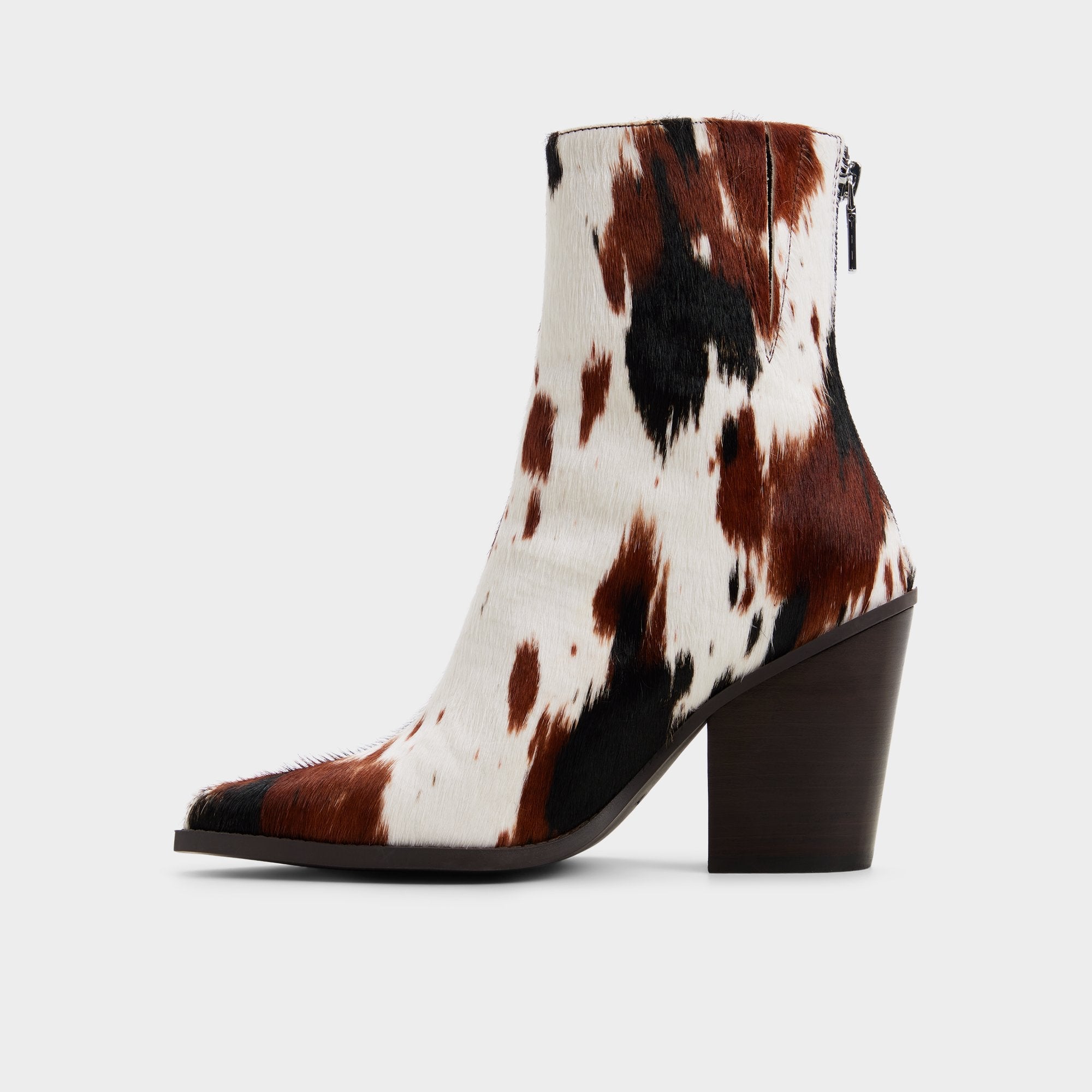 Aldo | Norelle in Open Brown - Ankle boot, Block heel