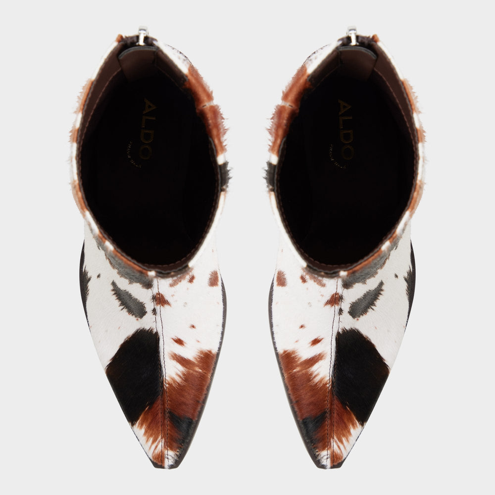 Aldo | Norelle in Open Brown - Ankle boot, Block heel