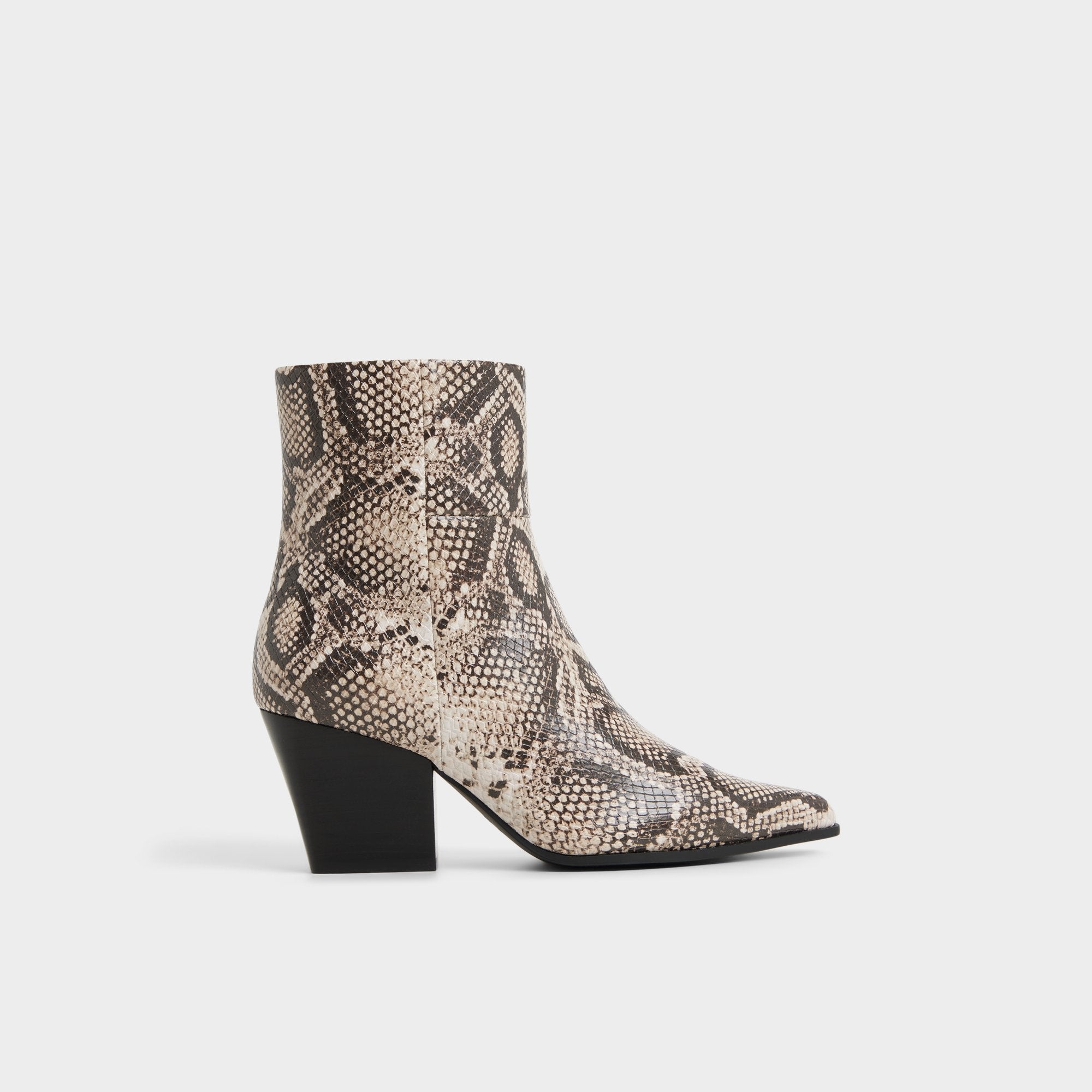 Aldo | Shanah in Open Brown - Ankle boot, Block heel