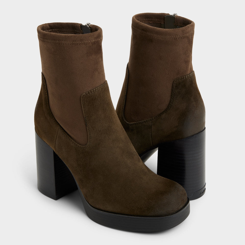 Aldo | Seraphica in Dark Brown 14116582 - Ankle boot, Platform