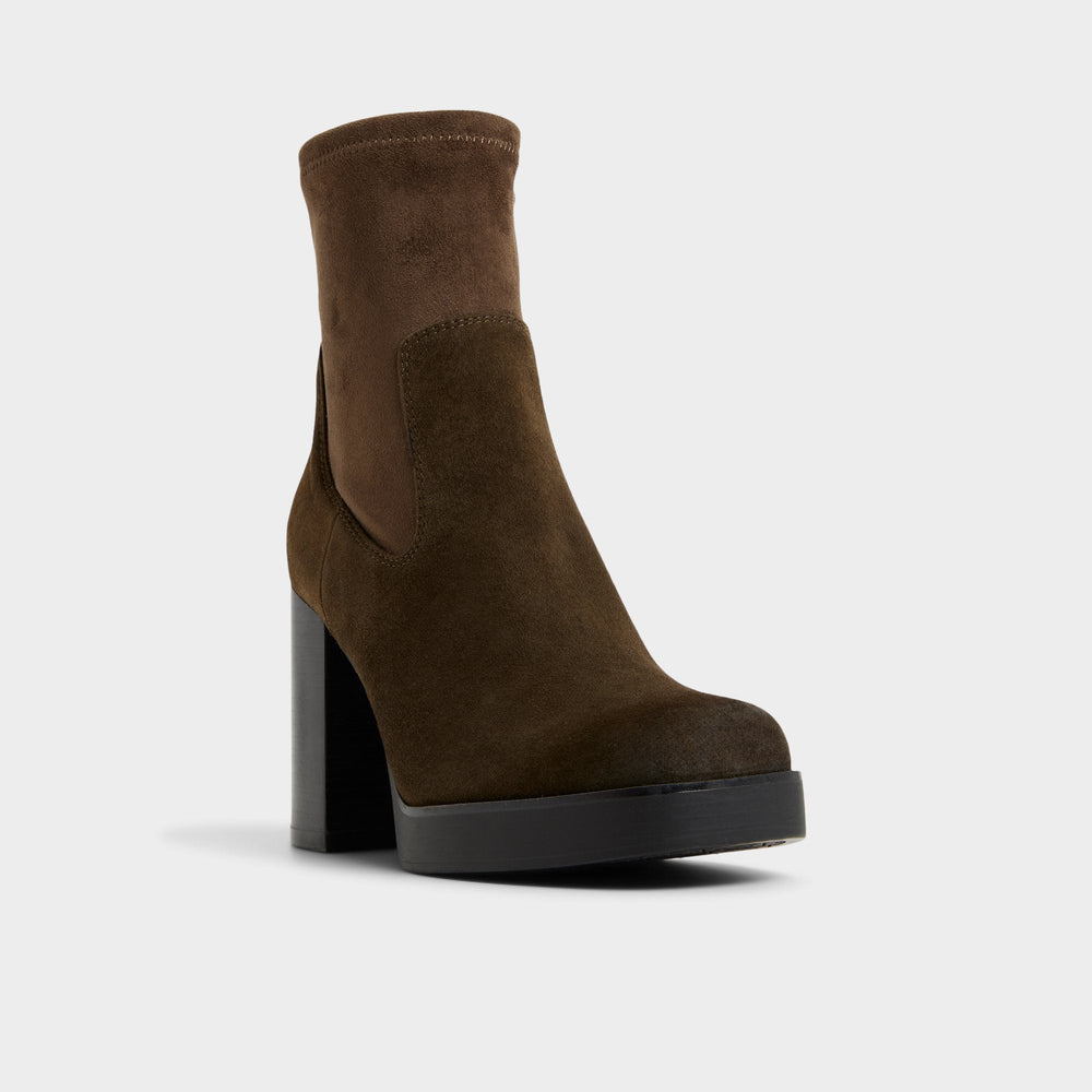 Aldo | Seraphica in Dark Brown 14116582 - Ankle boot, Platform