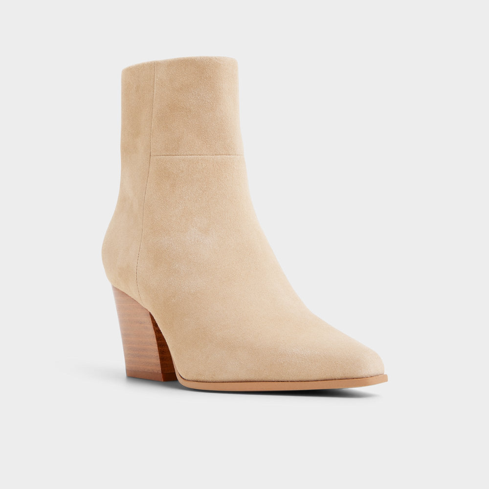 Aldo | Shanah in Light Beige - Ankle boot, Block heel