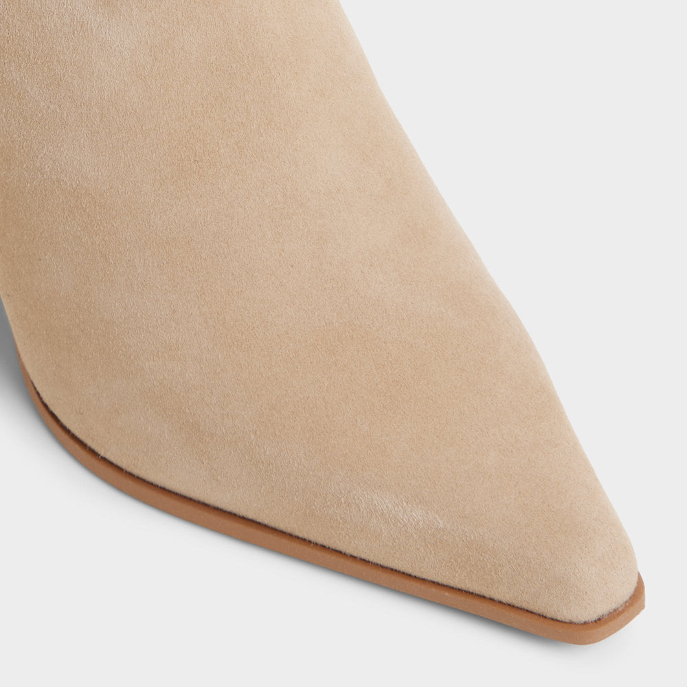 Aldo | Shanah in Light Beige - Ankle boot, Block heel