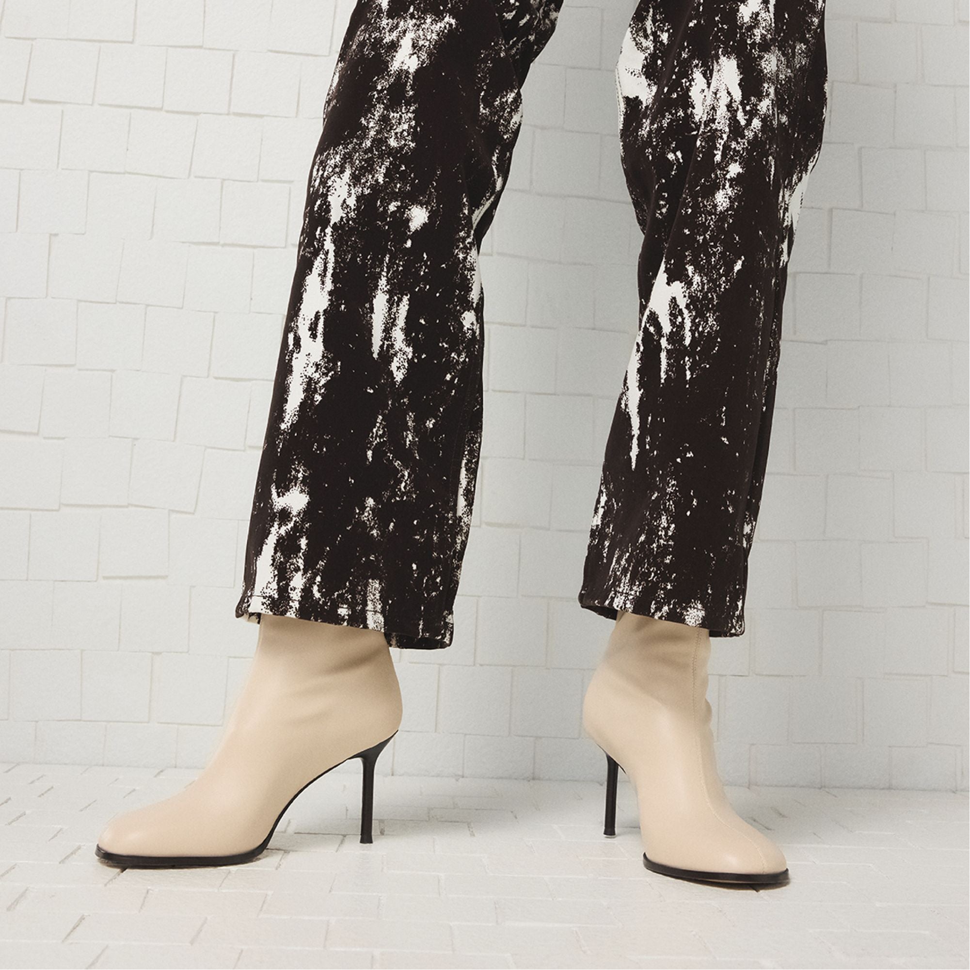 Aldo | Evander in Cream - Ankle boot, Stiletto heel