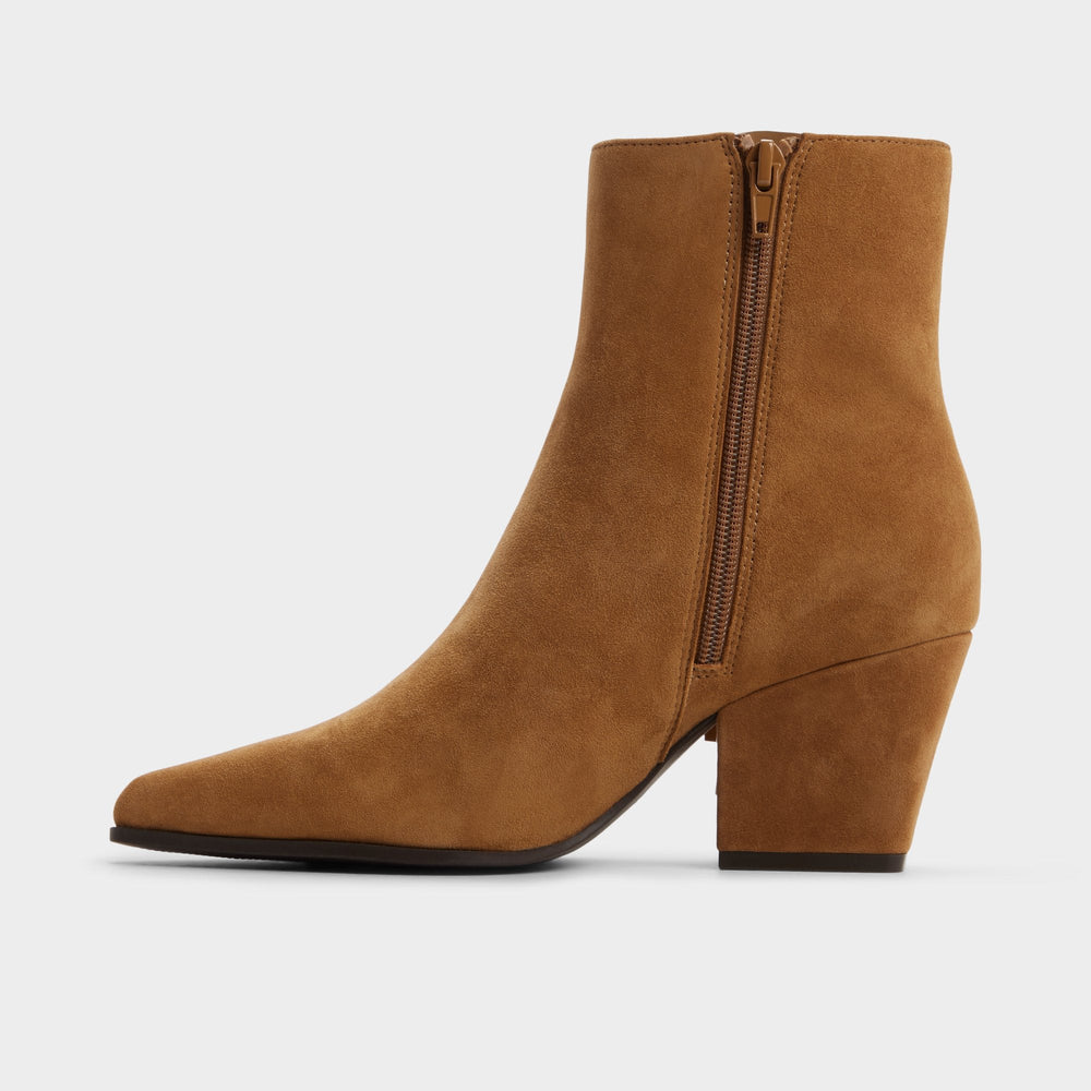 Aldo | Shaniah in Light Brown - Ankle boot, Block heel