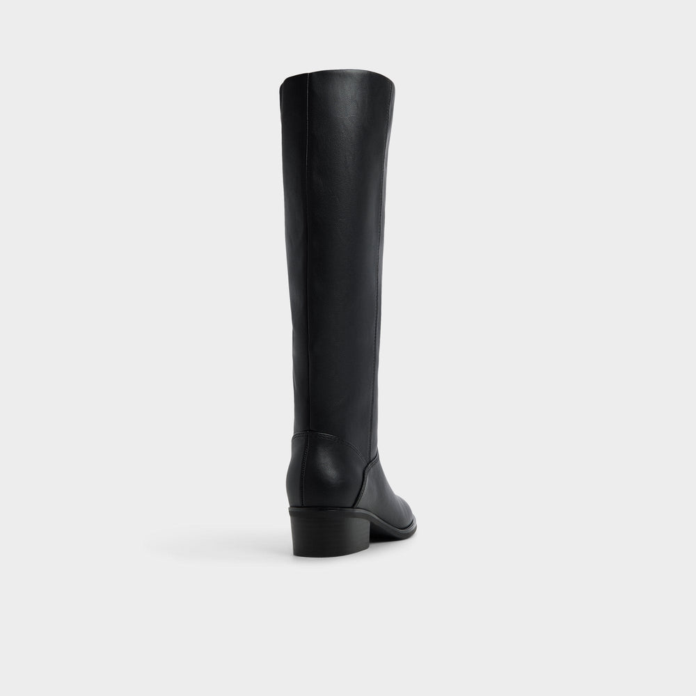 Aldo | Kaydienh in Black - Knee-high boot, Block heel