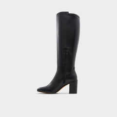 Aldo | Satori Black/Black Women's Tall Boots - Knee-high boot, Block heel