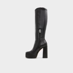 Aldo | Albie Black Women's Tall Boots - Knee-high boot, Platform