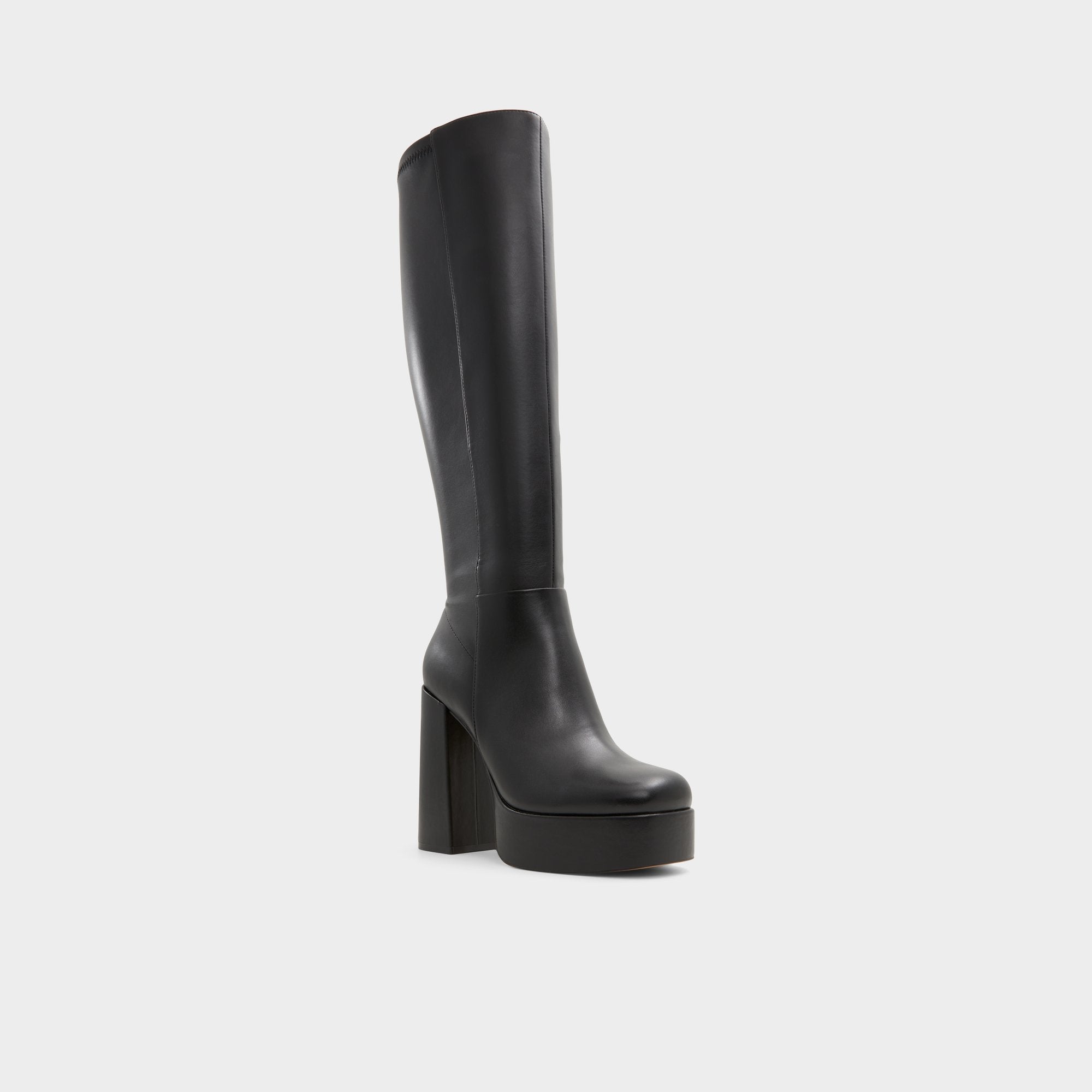 Aldo | Albie Black Women's Tall Boots - Knee-high boot, Platform