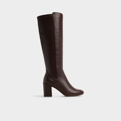 Aldo | Satori Brown Overflow Women's Tall Boots - Knee-high boot, Block heel