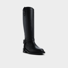 Aldo | Philippa in Black - Riding boot, Block heel