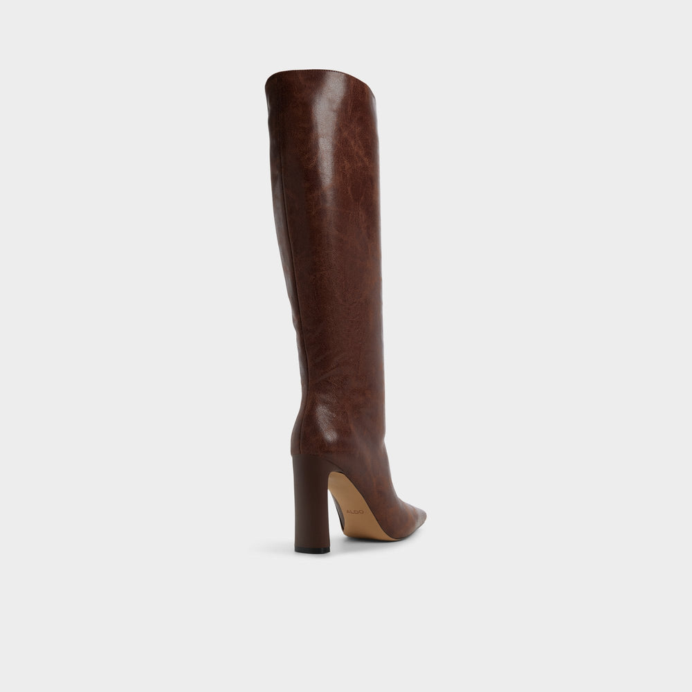 Aldo | Elyne in Medium Brown - Knee-high boot