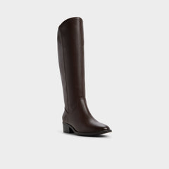 Aldo | Kaydienh in Dark Brown - Knee-high boot, Block heel