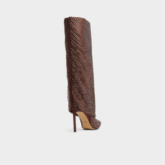 Aldo | Livydalia in Dark Brown - Knee-high boot, Stiletto heel