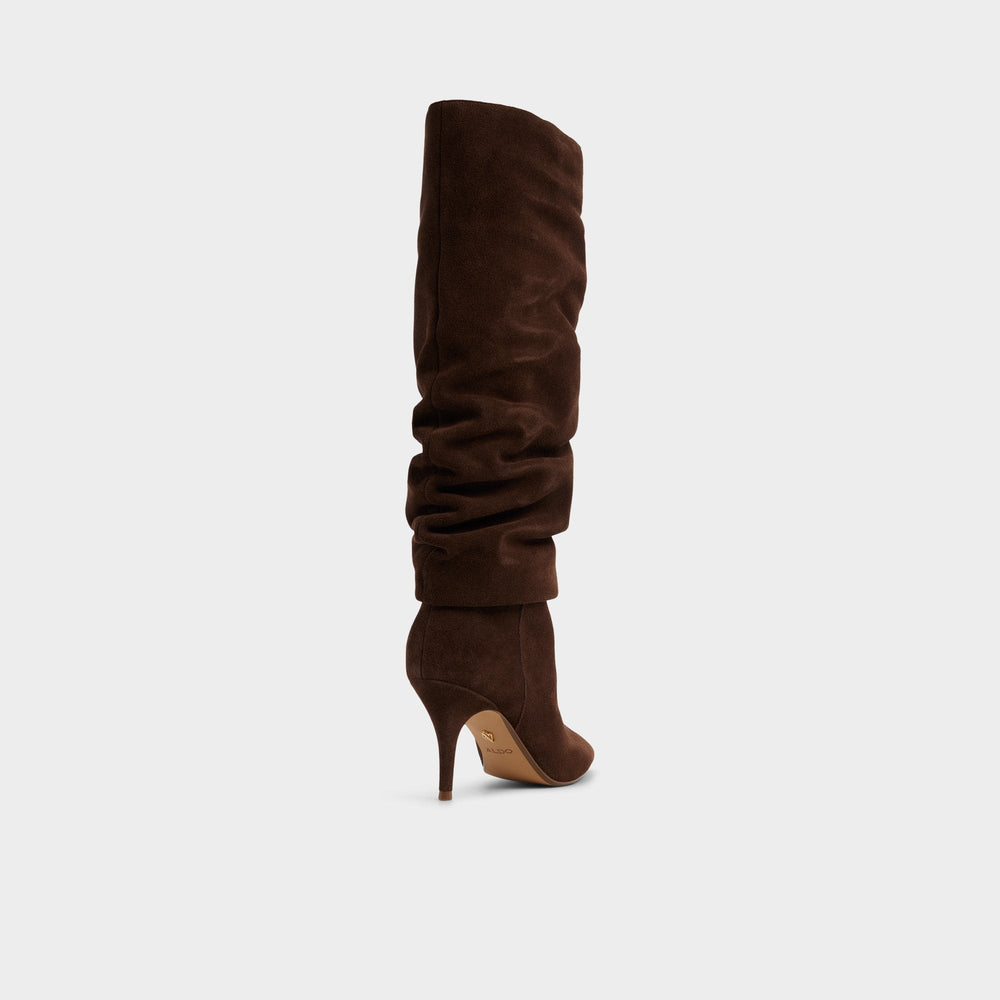 Aldo | Kimmia in Medium Brown - Knee-high boot, Stiletto heel