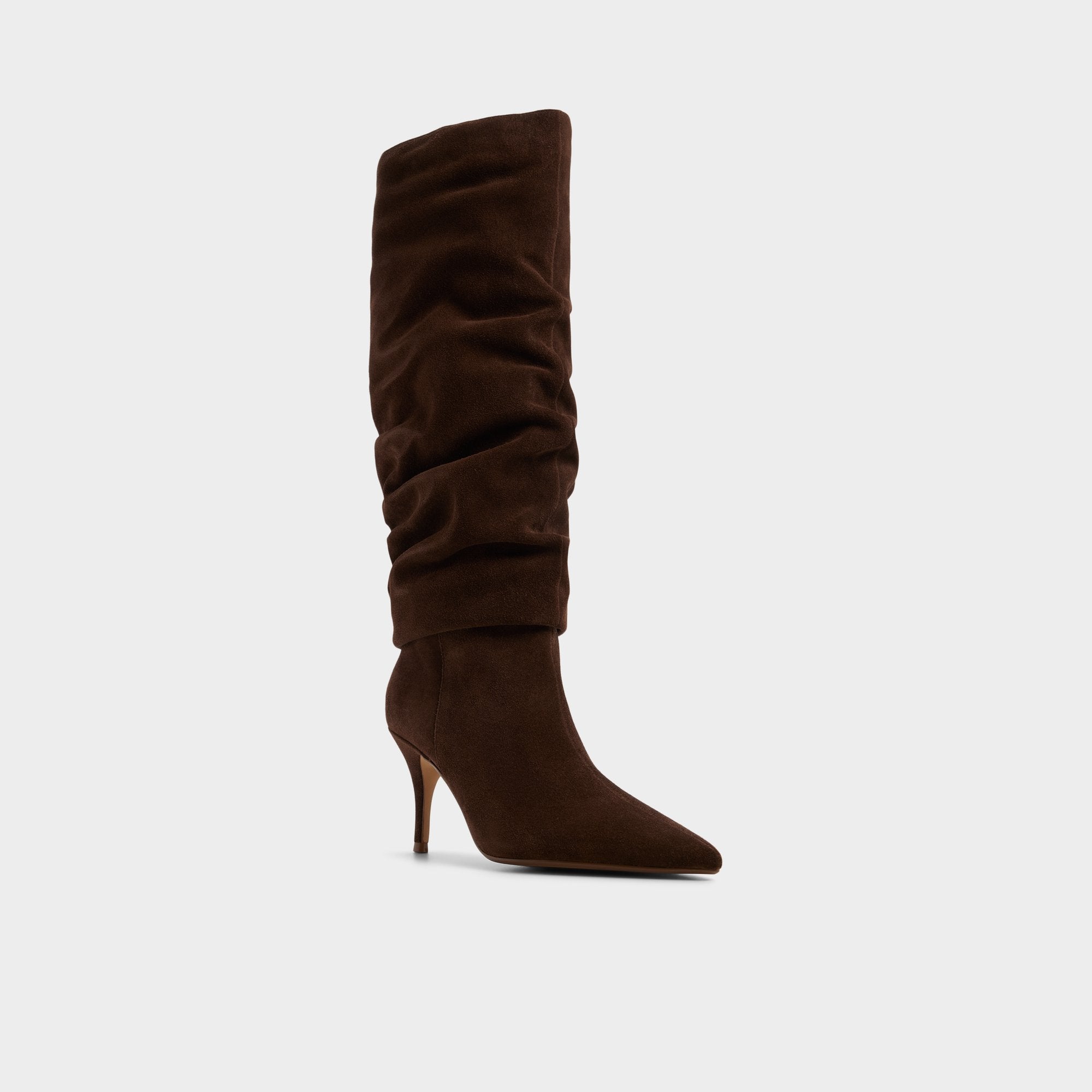 Aldo | Kimmia in Medium Brown - Knee-high boot, Stiletto heel