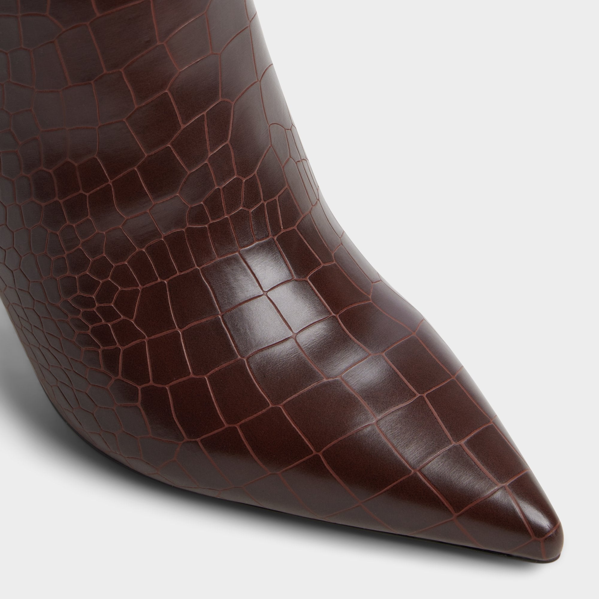 Aldo | Saphiria Dark Brown Women's Tall Boots - Knee-high boot, Stiletto heel