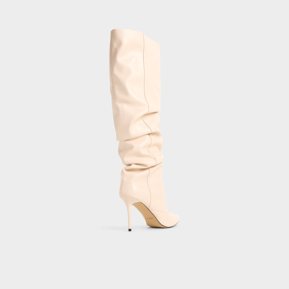 Aldo | Daroba in Cream - Over-the-knee boot, Stiletto heel