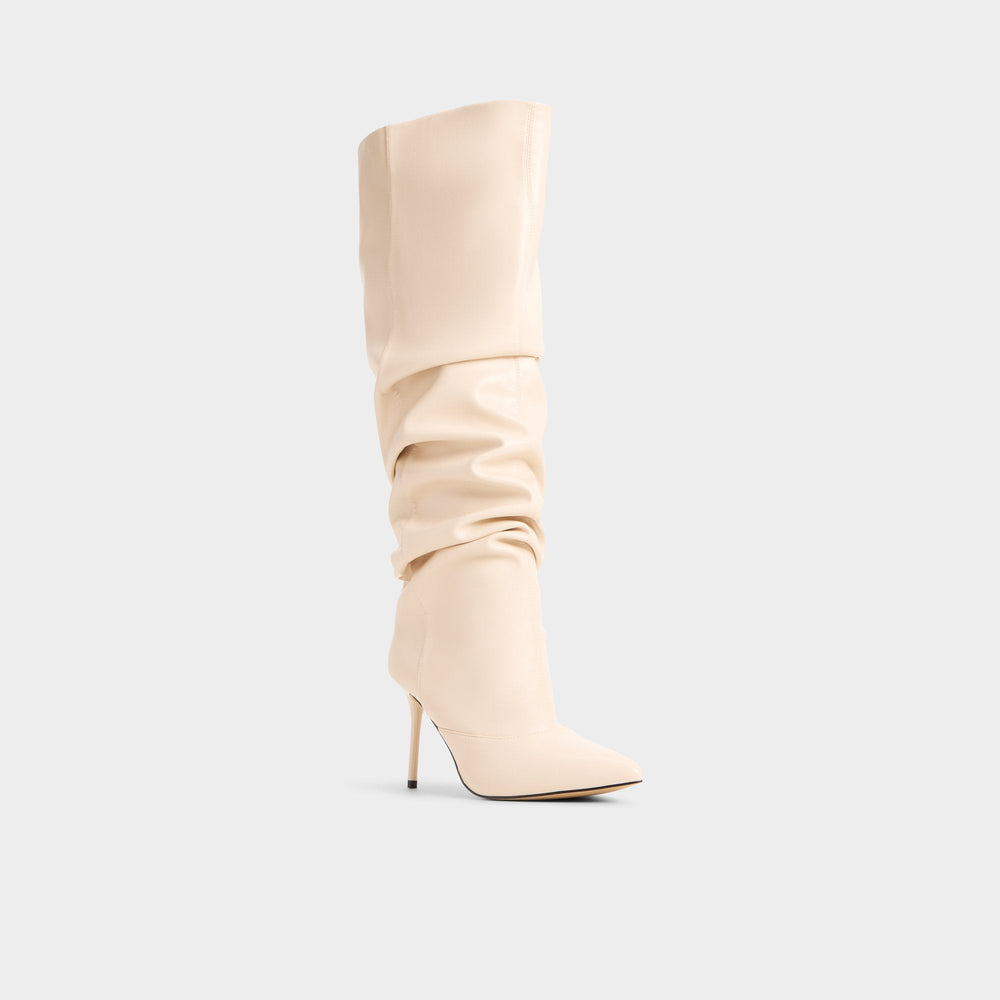 Aldo | Daroba in Cream - Over-the-knee boot, Stiletto heel