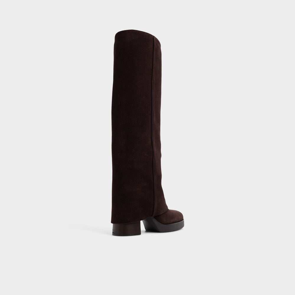 Aldo | Maeveh in Dark Brown - Knee-high boot, Platform