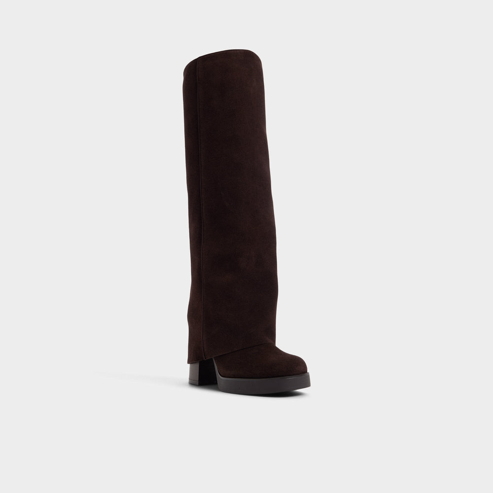 Aldo | Maeveh in Dark Brown - Knee-high boot, Platform