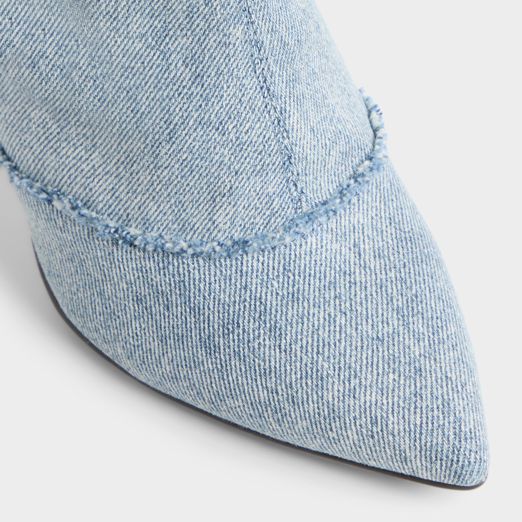 Aldo | Daroba in Denim - Over-the-knee boot, Stiletto heel