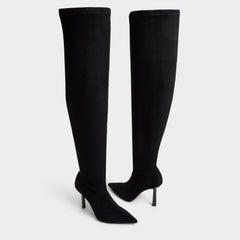 Aldo | Caldan in Black - Over-the-knee boot, Stiletto heel
