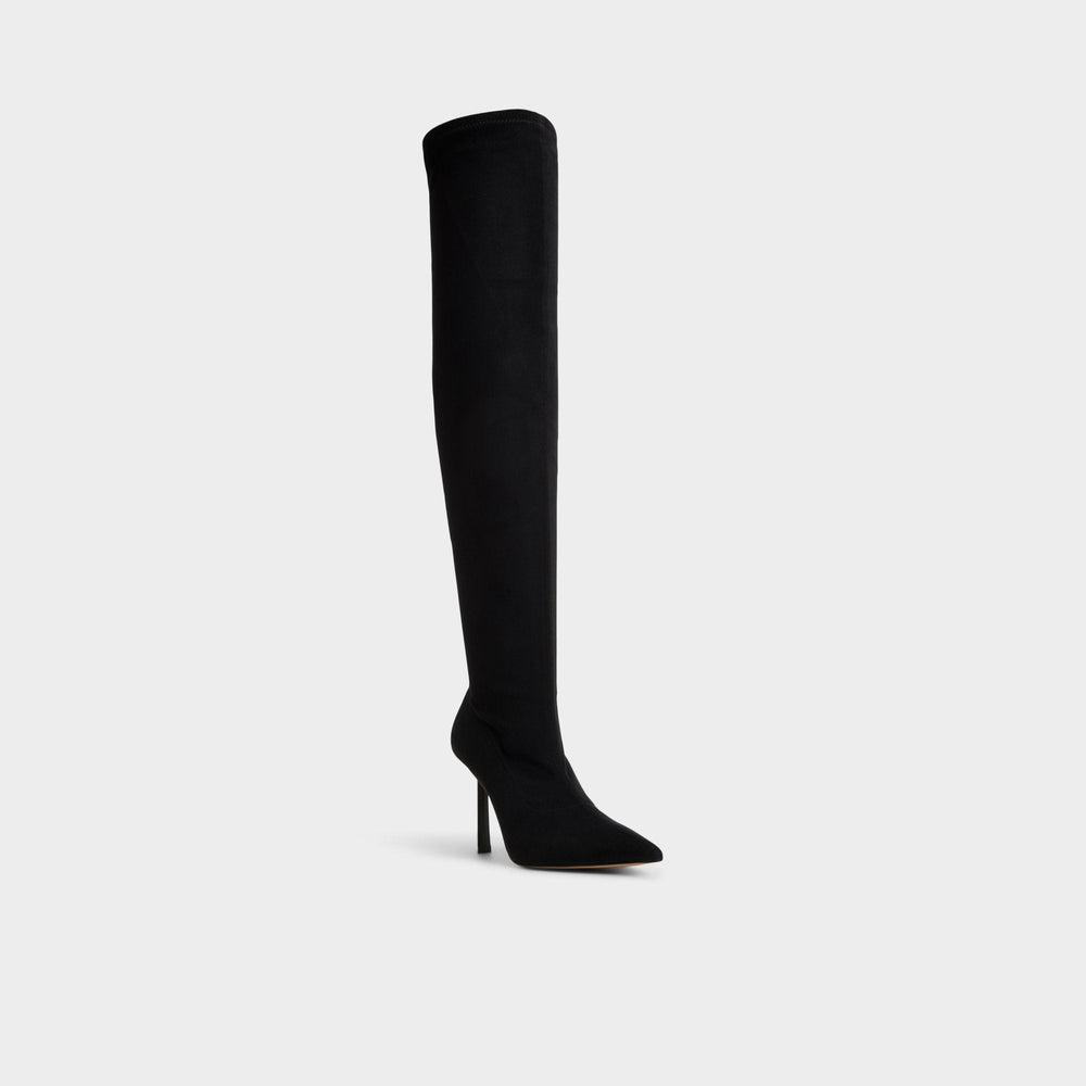 Aldo | Caldan in Black - Over-the-knee boot, Stiletto heel