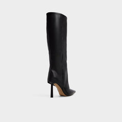 Aldo | Lenoria in Black - Knee-high boot, Stiletto heel