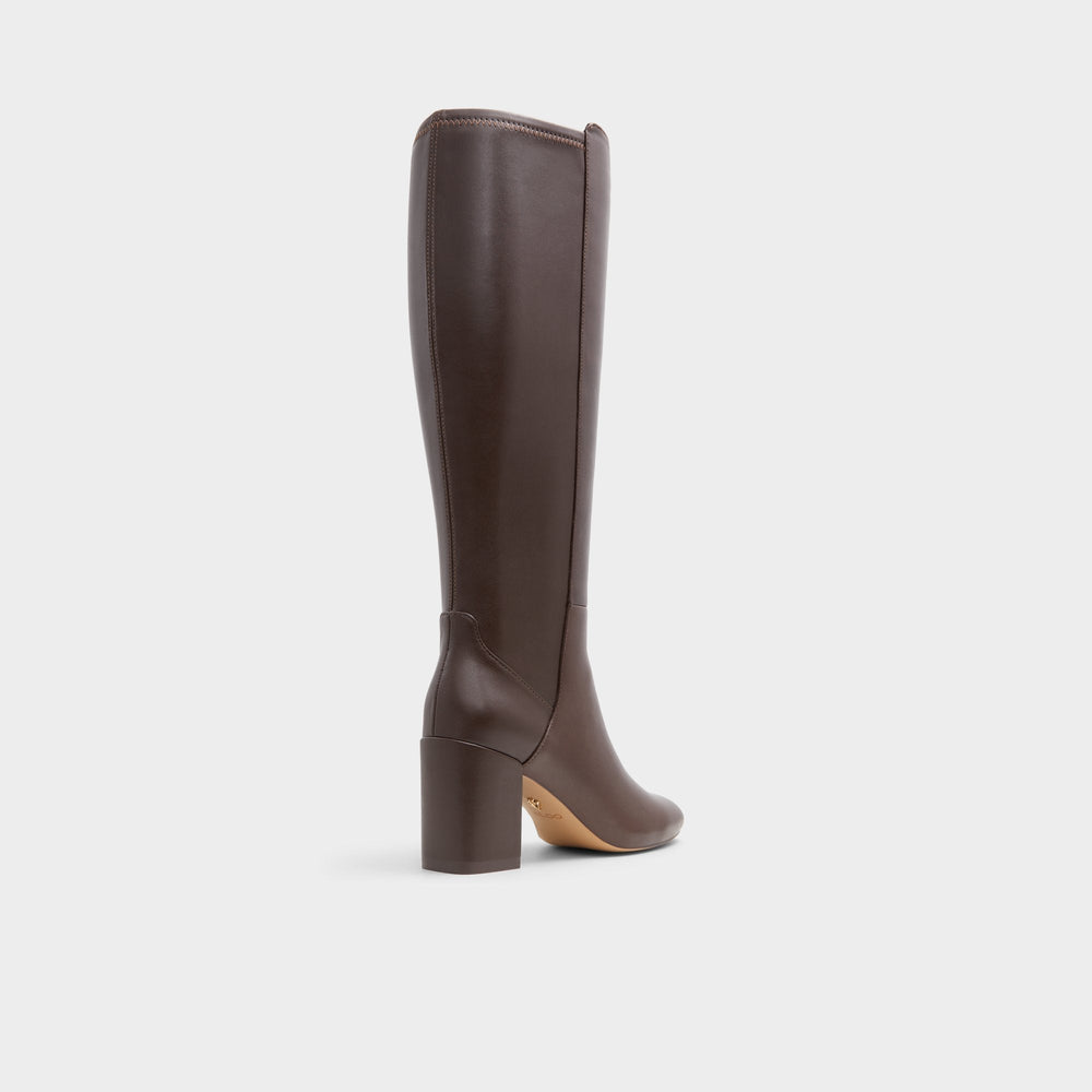 Aldo | Satori-wc Brown Overflow Women's Tall Boots - Knee-high boot, Brown