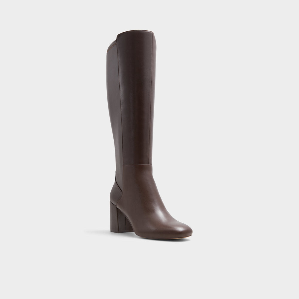 Aldo | Satori-wc Brown Overflow Women's Tall Boots - Knee-high boot, Brown