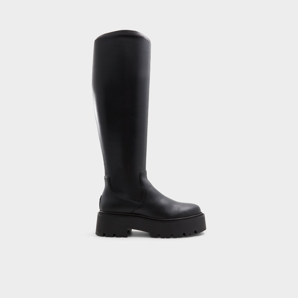 Aldo | Carelden in Wc Black - Knee-high boot, Lug sole