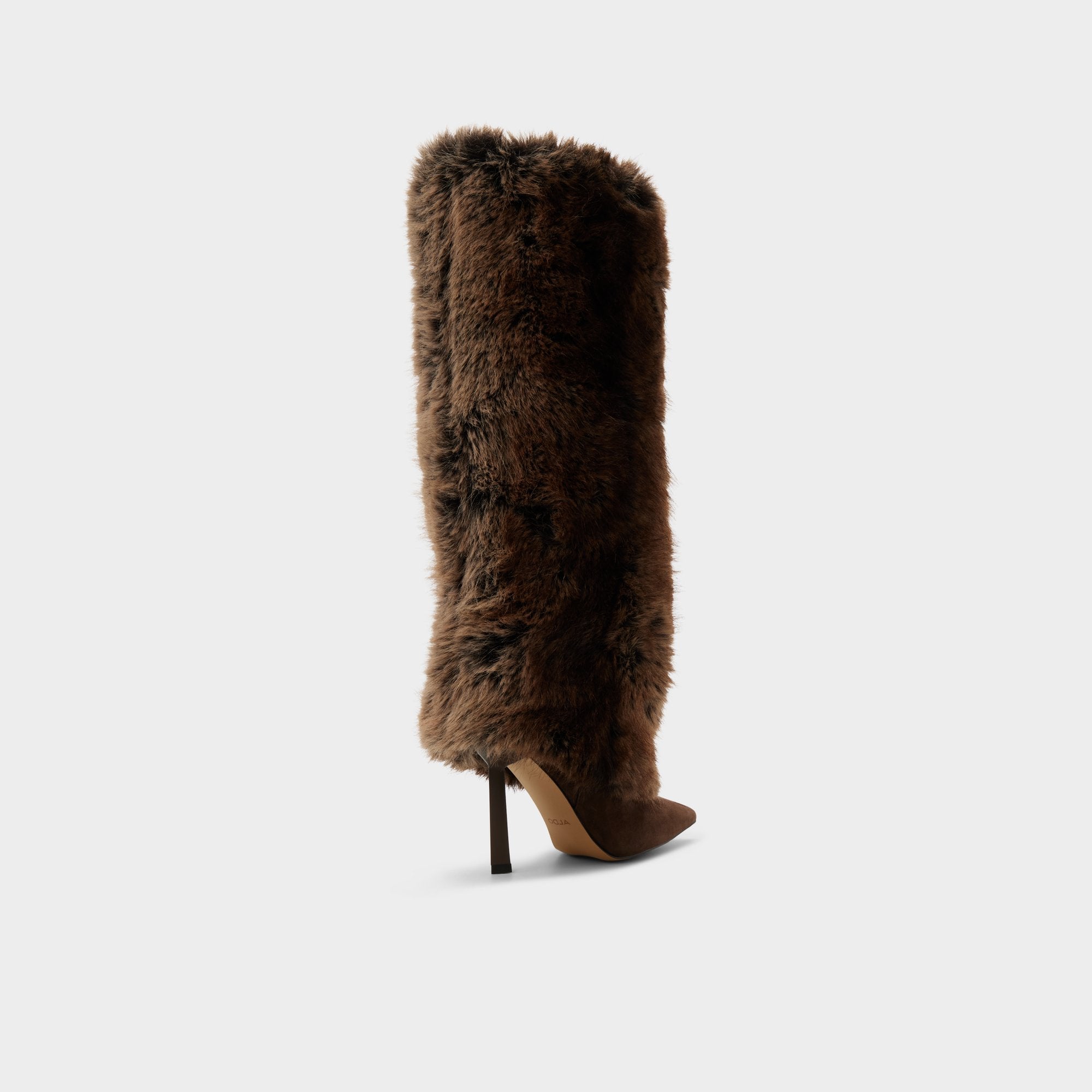 Aldo | Lennore in Dark Brown 14163383 - Knee-high boot, Stiletto heel
