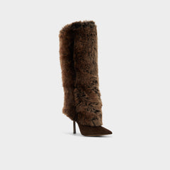 Aldo | Lennore in Dark Brown 14163383 - Knee-high boot, Stiletto heel