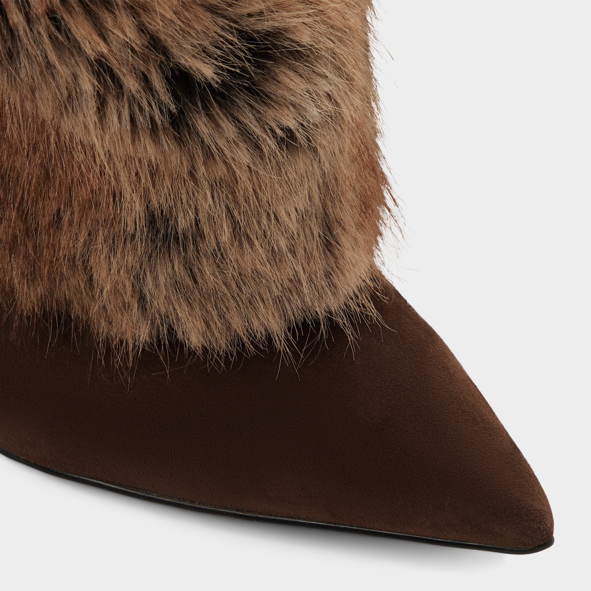 Aldo | Lennore in Dark Brown 14163383 - Knee-high boot, Stiletto heel