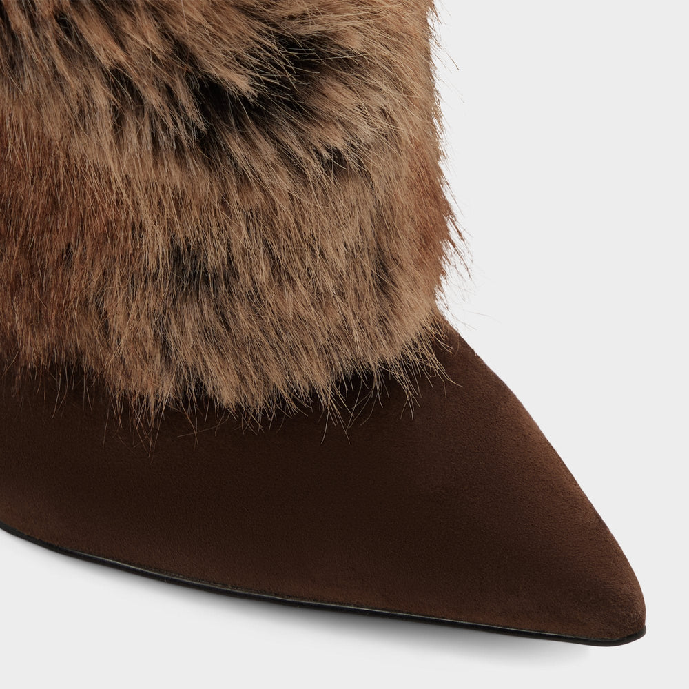 Aldo | Lennore in Dark Brown 14163383 - Knee-high boot, Stiletto heel