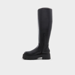 Aldo | Carelden Black Women's Tall Boots - Knee-high boot, Lug sole