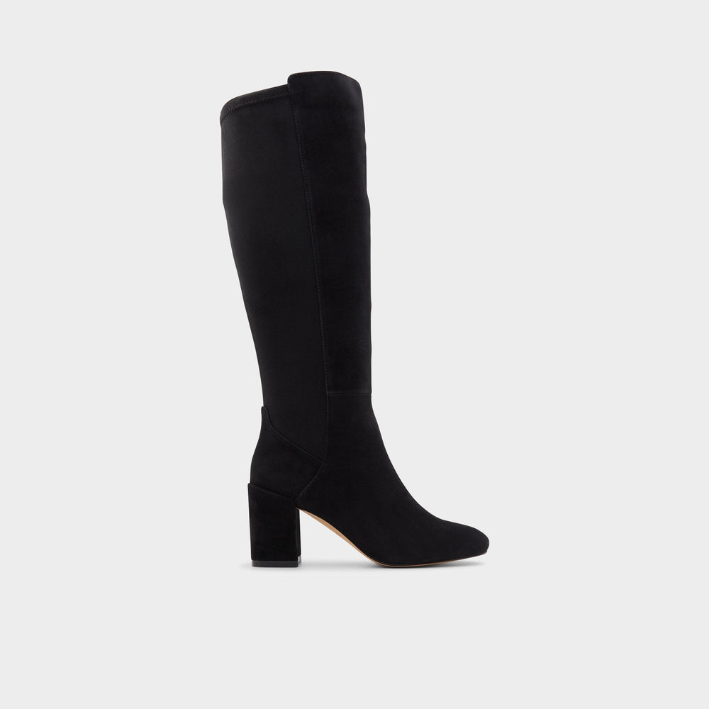 Aldo | Satori in Other Black - Knee-high boot, Block heel