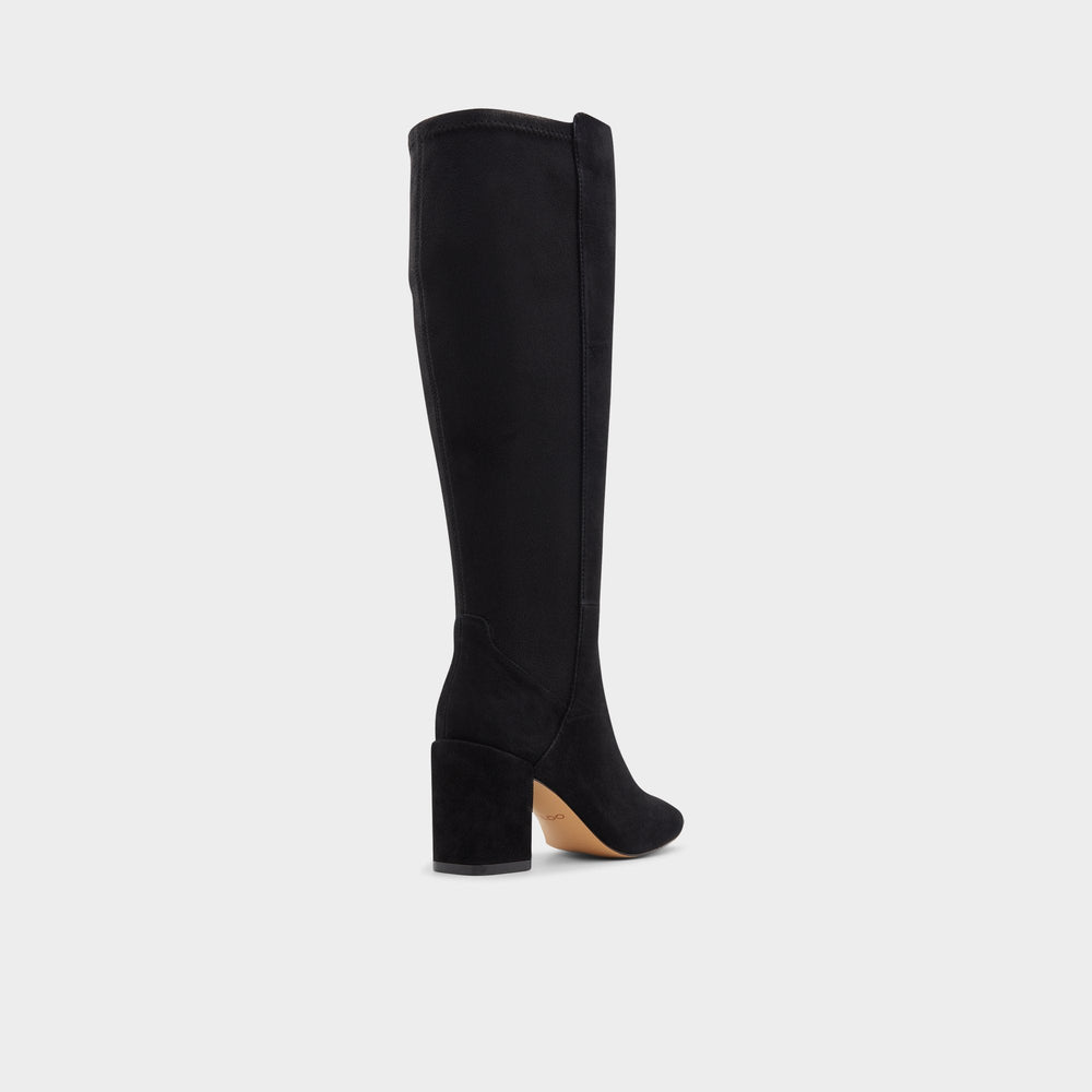 Aldo | Satori in Other Black - Knee-high boot, Block heel