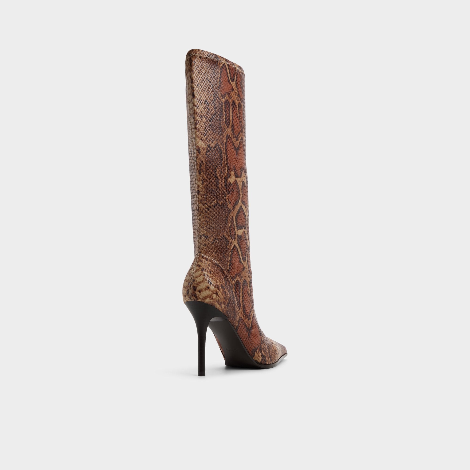 Aldo | Re in Emily Brown Multi - Knee-high boot, Stiletto heel
