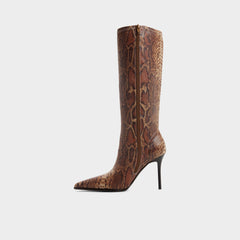 Aldo | Re in Emily Brown Multi - Knee-high boot, Stiletto heel