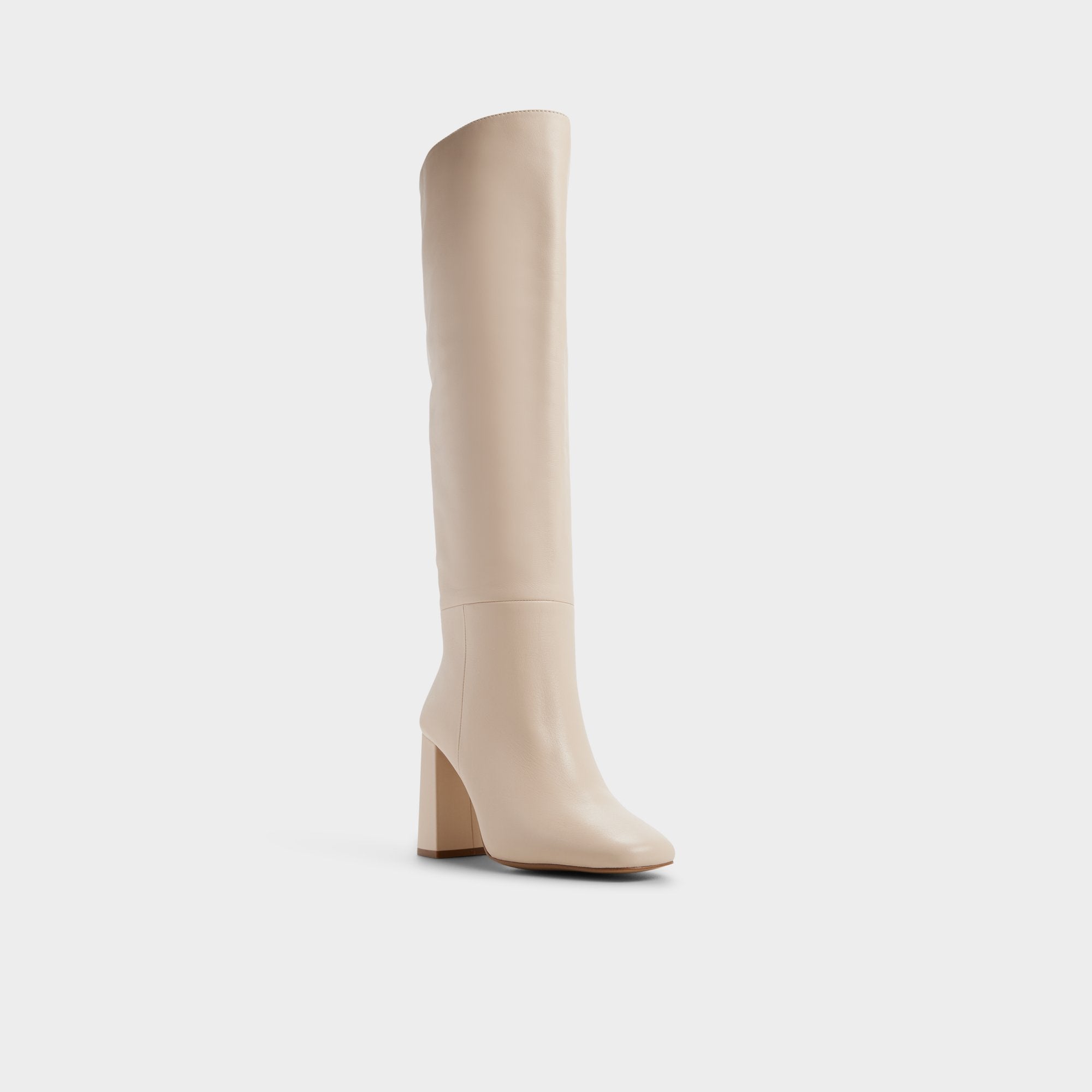 Aldo | Helana in Cream - Knee-high boot, Block heel