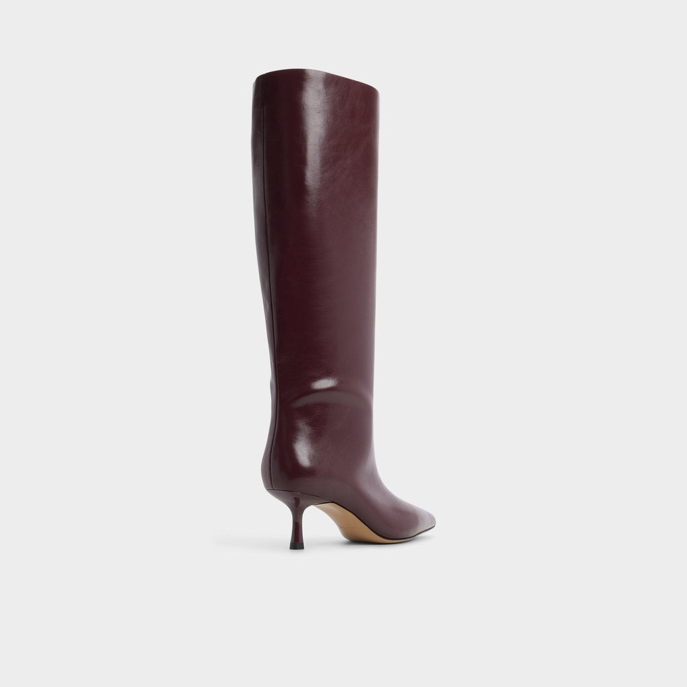 Aldo | Selora in Burgundy - Knee-high boot, Stiletto heel