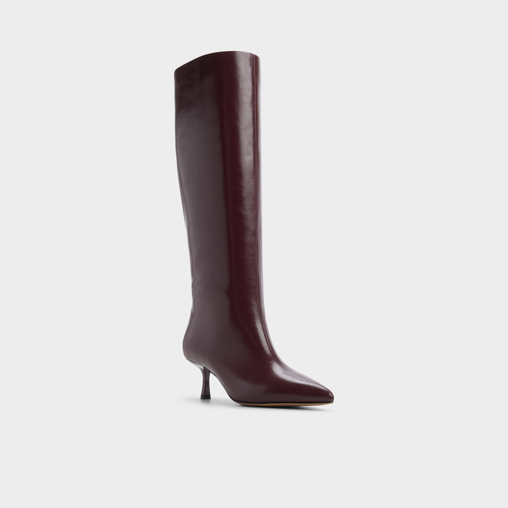 Aldo | Selora in Burgundy - Knee-high boot, Stiletto heel