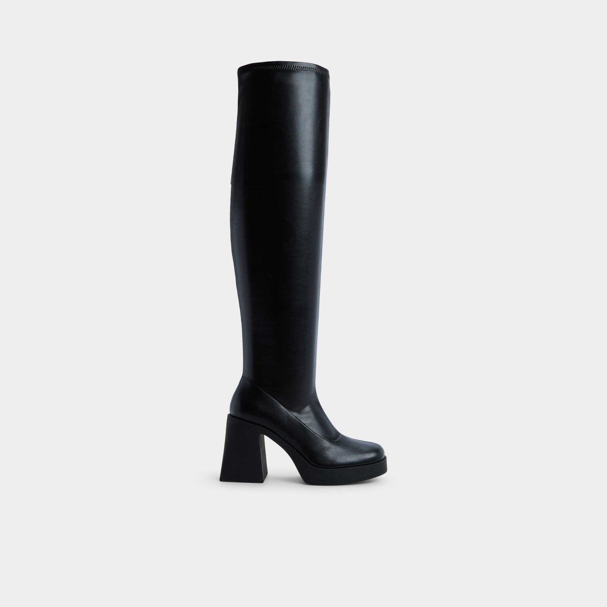 Aldo | Maritza in Black - Over-the-knee boot, Platform